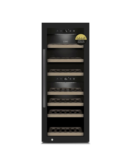 Caso Smart Wine Cooler WineExclusive 38 Energy efficiency class G, Free standing, Bottles capacity Up to 38 bottles, Cooling typ