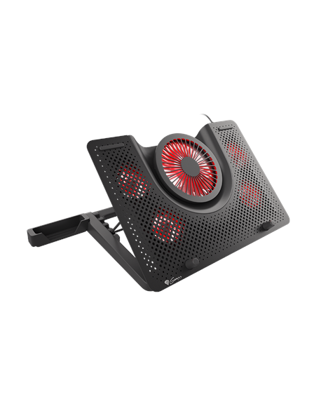 GENESIS Laptop cooling pad, OXID 550 15.6-17.3 5 FANS, LED LIGHT, 1 USB