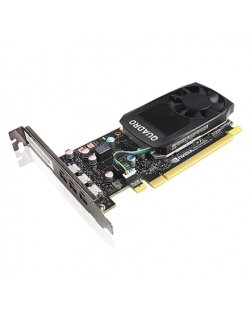 Lenovo ThinkStation Nvidia Quadro P400 Nvidia, 2 GB, Quadro P400, GDDR5, Mini DP Graphics Card with HP Bracket (high-profile bra
