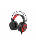 Genesis Gaming Headset Neon 360 Stereo Built-in microphone, Black/Red, Wired