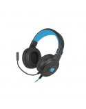 Fury Gaming Headset Warhawk Built-in microphone, Black/Blue