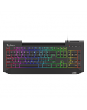 Genesis LITH 400 Gaming keyboard, RGB LED light, US, Black, Wired