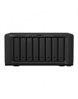 Synology Tower NAS DS1821+ Up to 8 HDD/SSD Hot-Swap, Ryzen V1500B Quad Core, Processor frequency 2.2 GHz, 4 GB, DDR4, RAID 0,1,5