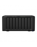 Synology Tower NAS DS1821+ Up to 8 HDD/SSD Hot-Swap, Ryzen V1500B Quad Core, Processor frequency 2.2 GHz, 4 GB, DDR4, RAID 0,1,5,6,10,Hybrid, 4x1GbE, 4xUSB 3.0, 2x eSATA, 1x PCIe, Dual Fan