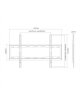Sunne Wall mount, 37-70-EF, 37-70 ", Fixed, Maximum weight (capacity) 40 kg, Black