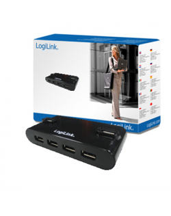 Logilink USB 2.0 Hub-4 port whit power adapter