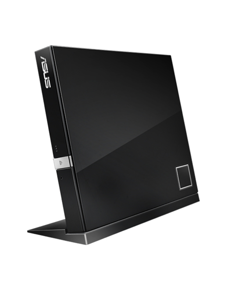 Asus SBW-06D2X-U Interface USB 2.0, DVD±RW, CD read speed 24 x, CD write speed 24 x, Black