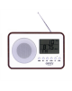 Camry Digital Radio CR 1153 White/woden, 5 W