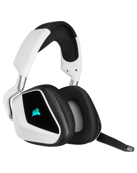 Corsair Premium Gaming Headset VOID RGB ELITE Built-in microphone, Black/White, Over-Ear