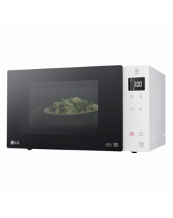 LG Microwave Oven MS23NECBW 23 L, Free standing, Touch control, 1000 W, White, Defrost function