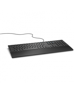 Dell KB216 Multimedia, Wired, Keyboard layout EN, Black, US International, Numeric keypad, 503 g