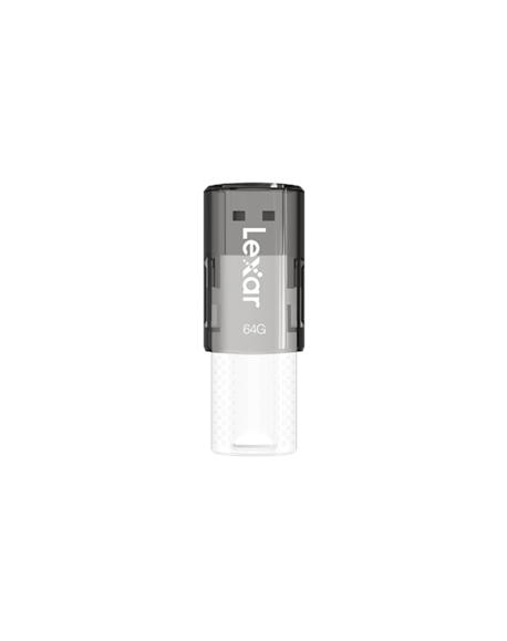Lexar Flash drive JumpDrive S60 64 GB, USB 2.0, Black/Teal