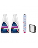 Bissell Cleaning Pack MultiSurface (2xDetergents+Brushroll+Filter)