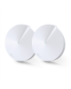 TP-LINK AC1300 Whole Home Mesh Wi-Fi System Deco M5 (2-pack) 802.11ac, 867+400 Mbit/s, 10/100/1000 Mbit/s, Ethernet LAN (RJ-45) 