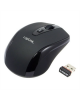 Logilink Maus optisch Funk 2.4 GHz wireless, Black, 2.4GH wireless mini mouse with autolink