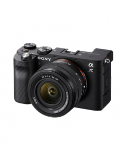 Sony Full-frame Mirrorless Interchangeable Lens Camera with Sony FE 28-60mm F4-5.6 Zoom Lens Alpha A7C 24.2 MP, ISO 102400, Disp