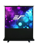 Elite Screens F107XWH2 Portable Screen, 107", 16:9, Black