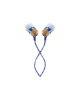 Marley Smile Jamaica Earbuds, In-Ear, Wired, Microphone, Denim