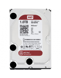 Western Digital Red 1TB SATA 6 Gb/s 5400 RPM, 1000 GB, 64 MB
