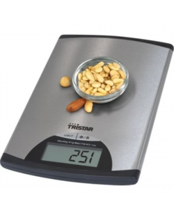 Tristar Kitchen scale KW-2435 Maximum weight (capacity) 5 kg, Metallic