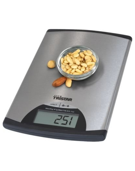 Tristar Kitchen scale KW-2435 Maximum weight (capacity) 5 kg, Metallic