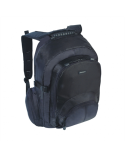 Targus Classic Fits up to size 16 ", Black, Backpack, Shoulder strap
