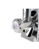 Tristar VM-4210 Meat Grinder White, 3 Stainless steel grinding plates, Aluminum grinder head, Aluminum hopper tray, Sausage stuf