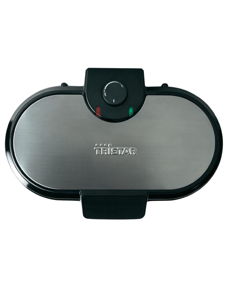 Tristar Waffle maker WF-2120 1200 W, Number of pastry 10, Heart shaped, Black