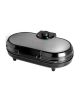 Tristar Waffle maker WF-2120 1200 W, Number of pastry 10, Heart shaped, Black