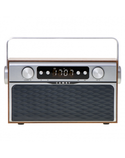 Camry Bluetooth Radio CR 1183 16 W, AUX in, Wooden