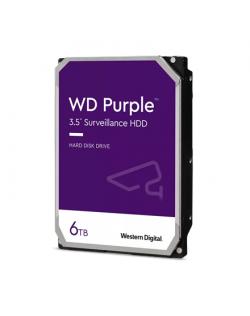 Western Digital Surveillance Hard Drive Purple WD62PURZ 5640 RPM, 6000 GB