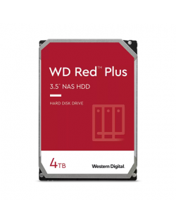 Western Digital NAS Hard Drive Red Plus 5400 RPM, 3.5 ", 4000 GB