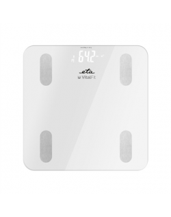 ETA Personal Scale Vital Fit ETA678190000 Body analyzer, Maximum weight (capacity) 180 kg, Accuracy 100 g, Body Mass Index (BMI)