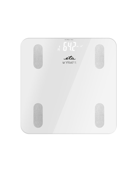 ETA Personal Scale Vital Fit ETA678190000 Body analyzer, Maximum weight (capacity) 180 kg, Accuracy 100 g, Body Mass Index (BMI)