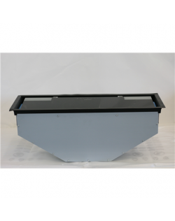 SALE OUT. CATA Hood GC DUAL A 75 XGBK/D Canopy, Energy efficiency class A, Width 75 cm, Touch control, LED, Black glass, DAMAGED