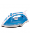 Iron Mesko MS 5023 Blue/White, 2200 W, With cord, Anti-scale system, Vertical steam function