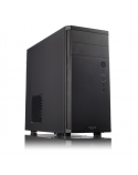 Fractal Design CORE 1100 Black, Micro ATX, Power supply included No
