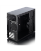 Fractal Design CORE 1100 Black, Micro ATX, Power supply included No