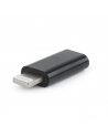 Gembird USB Type-C adapter (CF/8pin M), Black