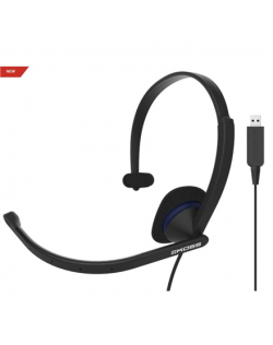 Koss Headphones CS195 USB Headband/On-Ear, USB, Microphone, Black,