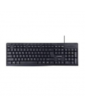 Gembird Multimedia Keyboard KB-UM-107 USB Keyboard, Wired, US, Black