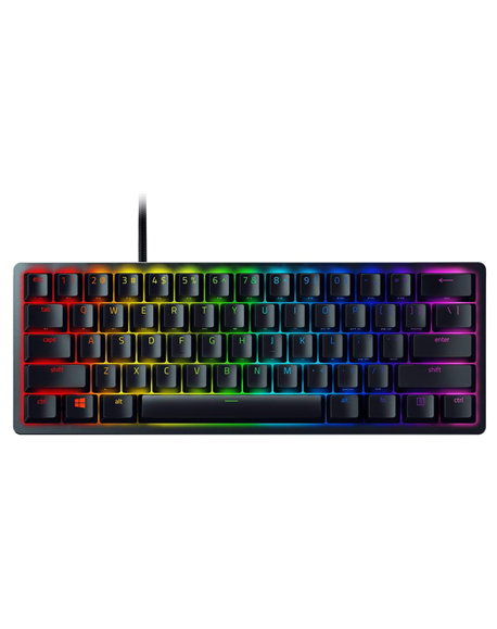 Razer Huntsman Mini, Gaming keyboard, RGB LED light, US, Black, Wired