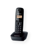Panasonic Cordless KX-TG1611FXH Black, Caller ID, Wireless connection, Phonebook capacity 50 entries, Built-in display,