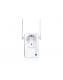 TP-LINK Extender with AC Passthrough TL-WA860RE 10/100 Mbit/s, Ethernet LAN (RJ-45) ports 1, 802.11n, 2.4GHz, Wi-Fi data rate (max) 300 Mbit/s, Extra socket Yes