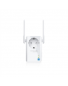 TP-LINK Extender with AC Passthrough TL-WA860RE 10/100 Mbit/s, Ethernet LAN (RJ-45) ports 1, 802.11n, 2.4GHz, Wi-Fi data rate (max) 300 Mbit/s, Extra socket Yes