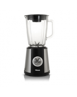 Tristar Blender BL-4430 Tabletop, 500 W, Jar material Glass, Jar capacity 1.5 L, Ice crushing, Black/Stainless steel