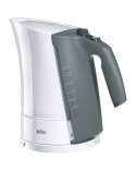 Braun WK 300 Standard kettle, 2200 W, 1.7 L, Plastic, White, 360° rotational base