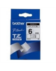 Brother TZe-211 Laminated Tape Black on White, TZe, 8 m, 6 mm