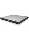 H.L Data Storage Ultra Slim Portable DVD-Writer GP57ES40 Interface USB 2.0, DVD±R/RW, CD read speed 24 x, CD write speed 24 x, Silver, Desktop/Notebook