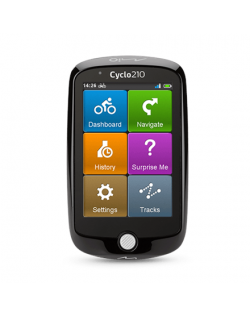 Mio Cyclo 210 8.9cm (3.5"), Color Display, 320 x 480, GPS (satellite), Maps included